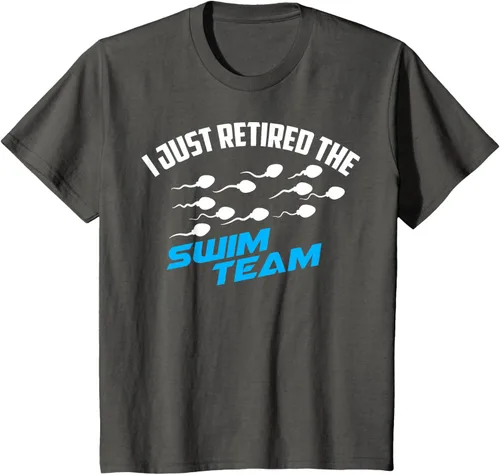 Vista 13 de Lindo Vasectomía I Just Retired The Swim Team Shirt Divertido regalo