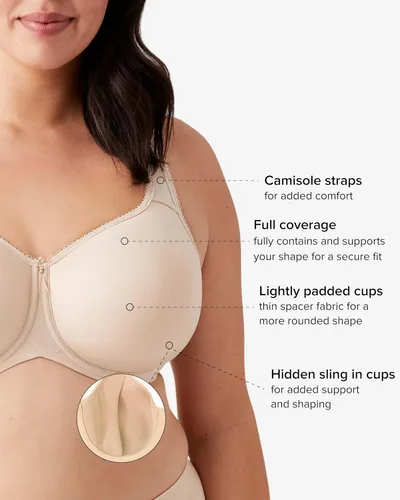 Vista 3 de Wacoal Basic Beauty Contour - Brasier para mujer