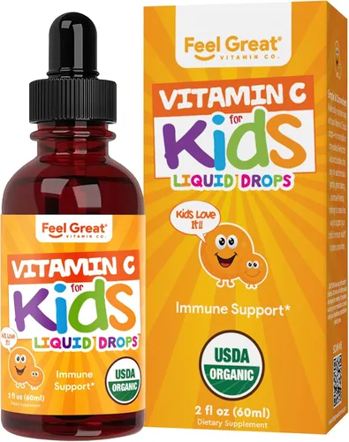 Vista 11 de Gotas Líquidas de Saúco para Niños con Vitamina C y Zinc - 2 fl oz - Suplemento de Apoyo Inmunológico para Niños y Pequeños de 1 a 13 Años Orgánico