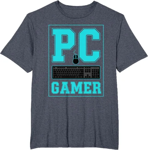 Vista 106 de PC Gamer Gaming Teclado Ratón Esports Computer Fan Camiseta