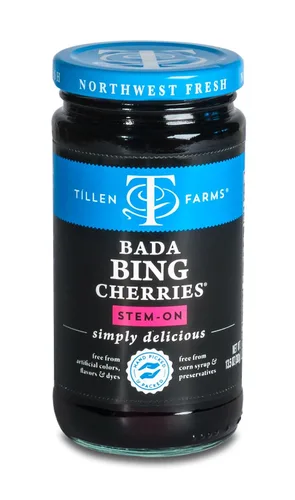 Vista 5 de Tillen Farms Cerezas, Bada Bing, 72 onzas (paquete de 2)