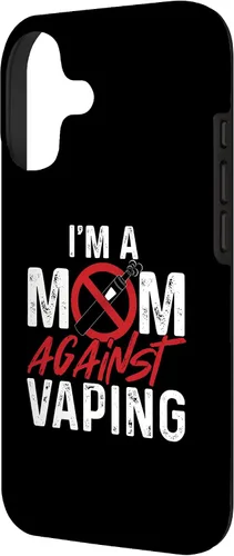 Vista 2 de I'm a Mom Against Vaping Cigarrillo electrónico Funda Vape Vaper para iPhone 17