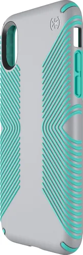 Vista 2 de Speck Productos Funda Presidio V-Grip para iPhone Xs/iPhone X, transparente/negro