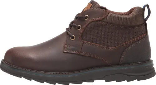 Vista 8 de Nunn Bush Botas Luxor Chukka con punta lisa para hombre con gel cómodo y espuma viscoelástica