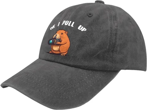Vista 2 de devor Hats Ok I Pull Up Dad Hat for Women Graphic Hats Adjustable
