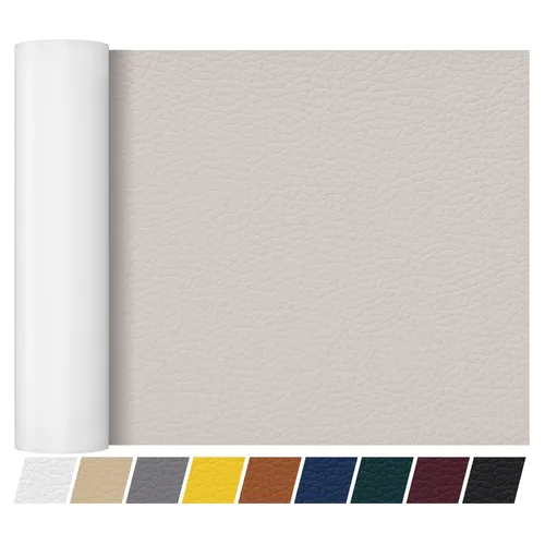 Vista 41 de Cinta de parche de reparación de cuero de 4 x 60 pulgadas, cinta autoadhesiva fuerte para muebles, sofás, sillones, asientos de automóvil, armarios