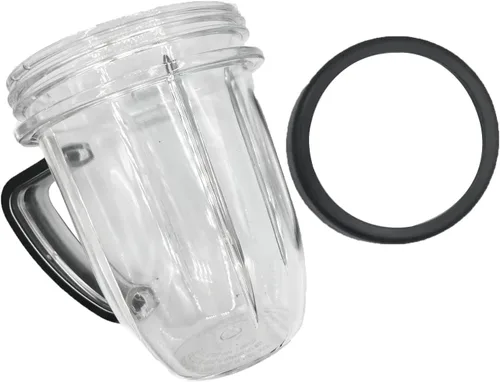 Vista 6 de Taza con mango de mezcla corta de 30 oz compatible con NutriBullet RX NBM-U0274,Pieza de repuesto nueva