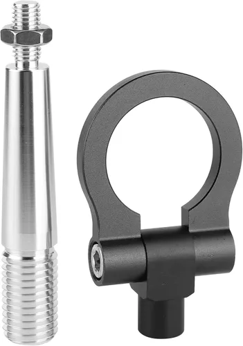 Vista 7 de Gancho de remolque, gancho de remolque para JDM con tornillo para pista de carreras, anillo de remolque para GTR R35 370Z 2009 en adelante para Juke