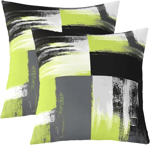 Vista 21 de Paquete de 2 fundas de almohada decorativas con diseño de oso, suave, rústica, con alce salvaje del oeste, para sofá, dormitorio, sala de estar