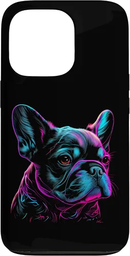 Vista 10 de French Bulldog Retro Design Case for iPhone 17