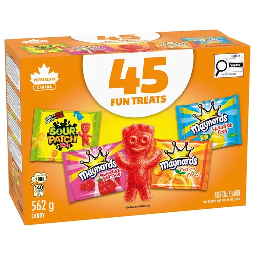 Vista 13 de Maynards - Caramelos de Halloween, 45 unidades, 19.82 oz, importados de Canadá