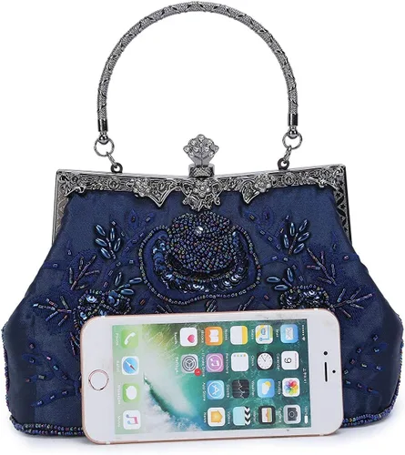 Vista 4 de Bolsos de mano de boda para mujer con lentejuelas
