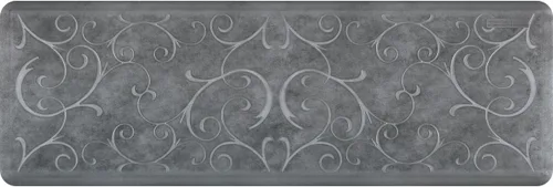 Vista 11 de WellnessMats Bella Collection - Tapete antifatiga de poliuretano, almohadilla de soporte ergonómica para el hogar, cocina, garaje, escritorio de pie