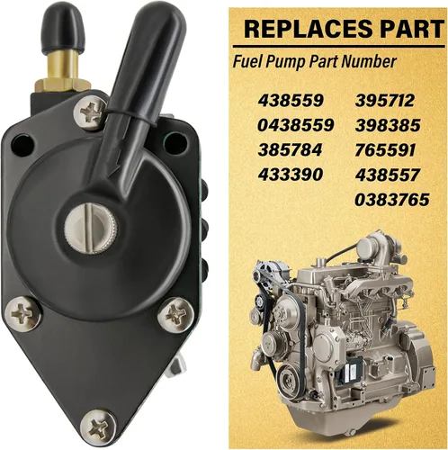 Vista 3 de 438559 Bomba de combustible para fueraborda Johnson Evinrude 25 35 50 65 70 75 85 88 90 100 105 115 135 140 HP Reemplaza 385784 0438559 433390