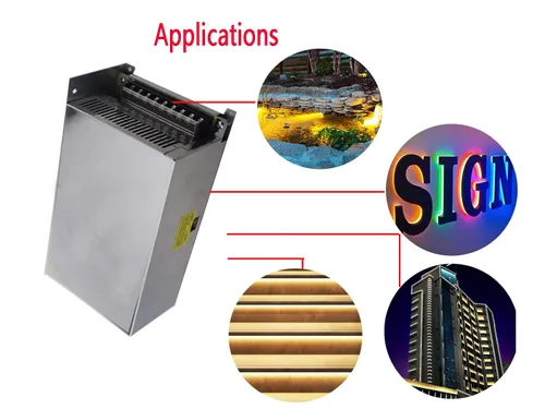 Vista 9 de Fuente de alimentación de 12 V CA 110 V-220 V a CC de voltaje universal estabilizado transformador de potencia de conmutación para luces LED