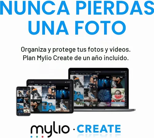 Vista 5 de Unidad de disco duro externo Seagate One Touch de 2 TB con puerto USB 3.0 para PC, laptop y Mac, con 1 año de suscripción a MylioCreate y 4 meses