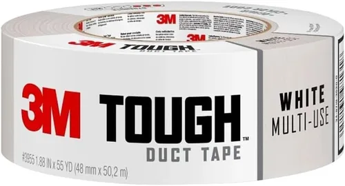 Vista 2 de 3M Cinta adhesiva 3955-WH, blanca, 1.88 pulgadas x 60 yardas. Cantidad 1