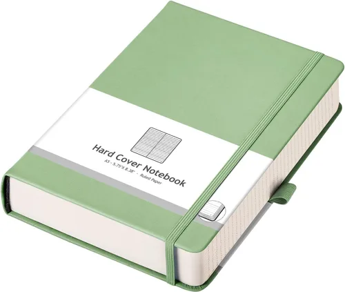 Vista 31 de AHGXG Cuaderno universitario rayado A4 - Cuaderno en blanco A4 extragrande con líneas - 320 páginas de diario grueso para escribir, papel grueso