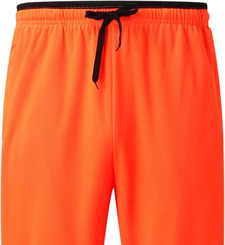 Vista 6 de Pantalones de yoga transpirables para hombre, pantalones deportivos de malla con cremallera, pantalones de correr con bolsillos, pantalones de hombre