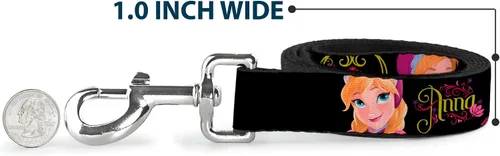Vista 5 de BUCKLE-DOWN Pet Leash – bandera americana Vivid close-up