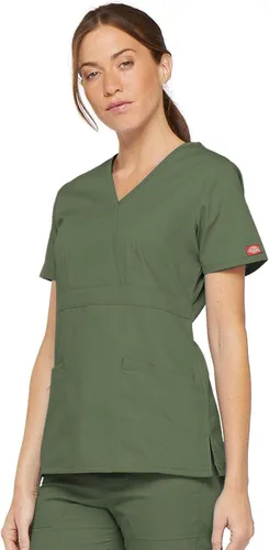 Vista 5 de Dickies EDS Signature Mock Wrap Top con múltiples bucles para instrumentos