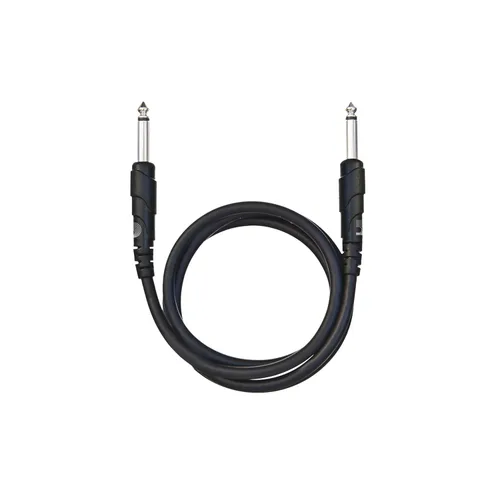 Vista 4 de Cable de guitarra D'Addario - Cable de parche de guitarra - Cable de instrumento - Accesorios de guitarra - Cable de la serie clásica - 1 pie/0.30