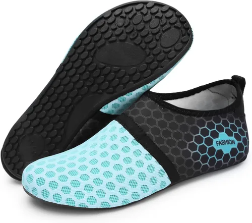 Vista 6 de L-RUN - Calcetines acuáticos para mujer y hombre, para correr, bucear, surfear, nadar, playa, yoga, de secado rápido