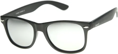 Vista 19 de zeroUV - Gafas de sol con montura de cuerno negro mate