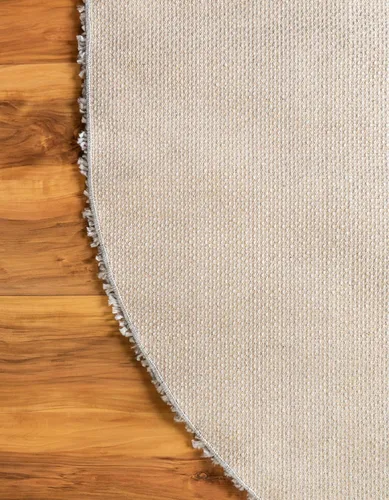 Vista 125 de Unique Loom Colección Davos Shag - Alfombra Lino