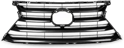 Vista 14 de PIT66 Rejilla, compatible con Freightliner Columbia 2000-2008, rejilla cromada con pantalla de insectos, A1715107000 A1715251003