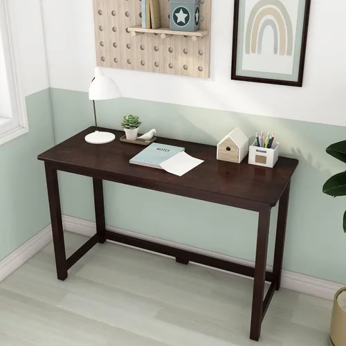 Vista 8 de Max & Lily Escritorio de madera maciza, 40 pulgadas, azul