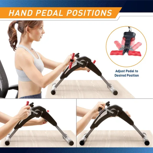 Vista 6 de MARCYMarcy Magnetic Resistance Folding Exercise Bike with Transport Wheels - NS-653