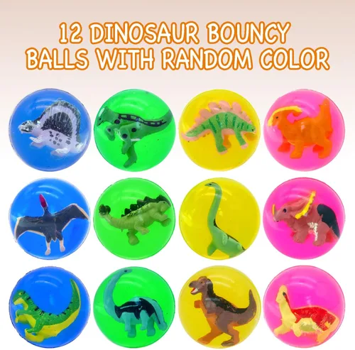 Vista 2 de Bouncy Balls, 1.7inch High Bounce Balls for Kids, Party Favors and Goodie Bag Fillers for Kids, Super Bouncy Balls for Birthday Party