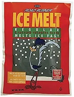 Vista 2 de Scotwood Industries Road Runner Ice Melt, bolsa de 50 libras, calcio, magnesio, potasio, cloruros de sodio