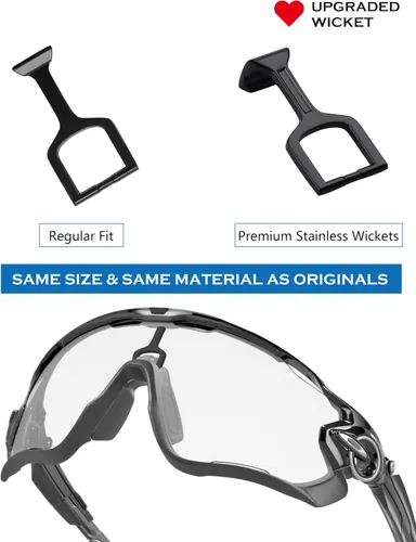 Vista 2 de Wicket de repuesto para gafas de sol Oakley Jaw-breaker OO9290 - Opciones