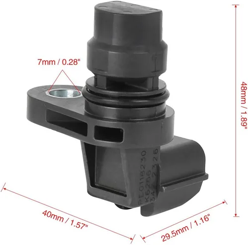 Vista 2 de X AUTOHAUX Sensor de posición del árbol de levas del coche PE01-18-230 para Mazda CX-5 Sport 2012-2016
