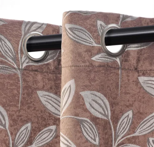 Vista 20 de BLUENILEMILLS BNM - Paneles de cortinas opacas para oscurecer la habitación con bolsillo para barra, cortinas perfectas para ventanas de cocina