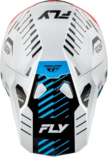 Vista 9 de Casco de motocicleta todoterreno Fly Racing Adult Formula CP Slice MX ATV, aprobado por DOT/FMVSS 218