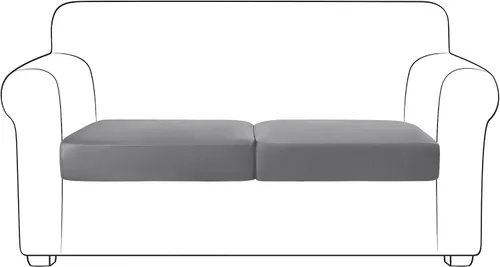 Vista 51 de Yates Home Funda de cojín de piel sintética para sofá, impermeable, elástica, para asiento de caravana, sofá biplaza, protector de muebles, funda