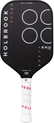 Vista 12 de Holbrook Paleta de pickleball sin bordes de la serie Aero: Aprobado por USAPA, superficie de fibra de carbono, núcleo de polipropileno de espuma