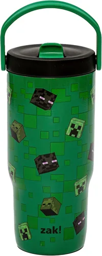 Vista 8 de Zak Designs Fortnite Siply - Vaso aislado con popote abatible a prueba