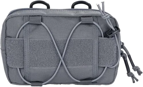 Vista 10 de EXCELLENT ELITE SPANKER Bolsa táctica Molle Admin Bolsa compacta de herramientas EDC con correa para el hombro Cinturón de nailon para accesorios