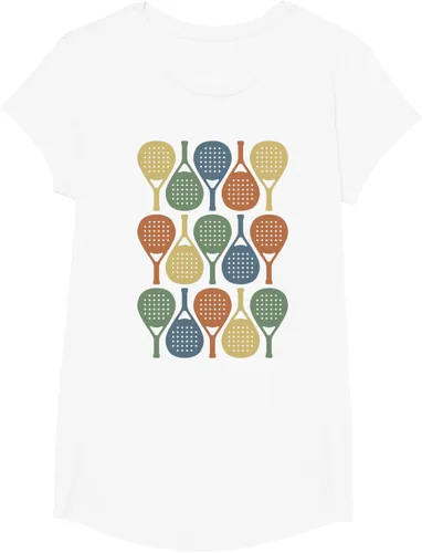 Vista 26 de Vintage Retro Padel Camiseta de Padel Sports Lover