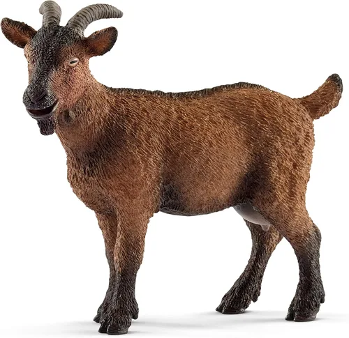 Vista 13 de Schleich Farm World – Juego de 31 piezas de establo de cabras con 2 figuras de cabras y accesorios – Juguetes de animales de granja para niños