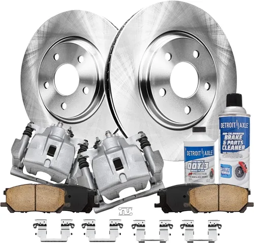 Vista 72 de Detroit Axle - Rotores de freno para Ford Mustang 2015 2016 2017 2018 2019 2020 2021 2022 2023 Rotores de freno de disco 2016 2017 2018 2019
