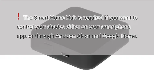 Vista 2 de Persianas enrollables motorizadas Smart Home HUB compatibles con la aplicación de teléfono inteligente, Alexa, Google Home, Siri.