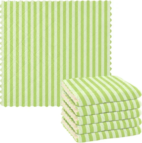 Vista 36 de Autumn Poppy Flowers06 - Juego de 6 paños de limpieza de microfibra para autos, máquina súper absorbente
