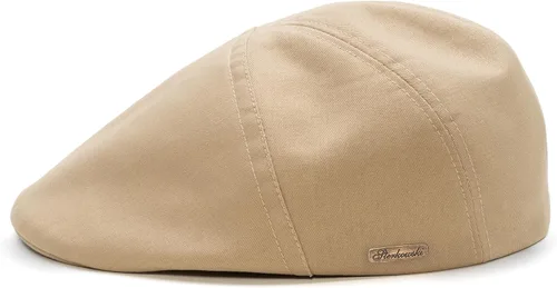 Vista 7 de Sterkowski Ivy Five Newsboy - Gorra plana de algodón 100% suavizado para hombre, gorra transpirable de 5 paneles sin forro