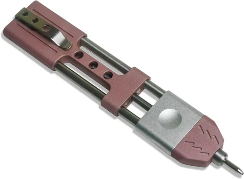 Vista 8 de TEC Accessories - Ko-Axis™ Rail Pen - Aluminio - Cerakote azul - Transporte diario - Regalos para hombres