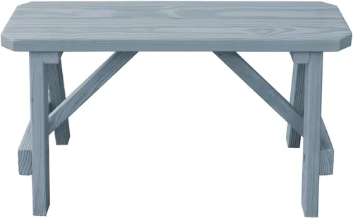 Vista 51 de Furniture Barn USA Pine - Banco tradicional de 2 pies, color negro